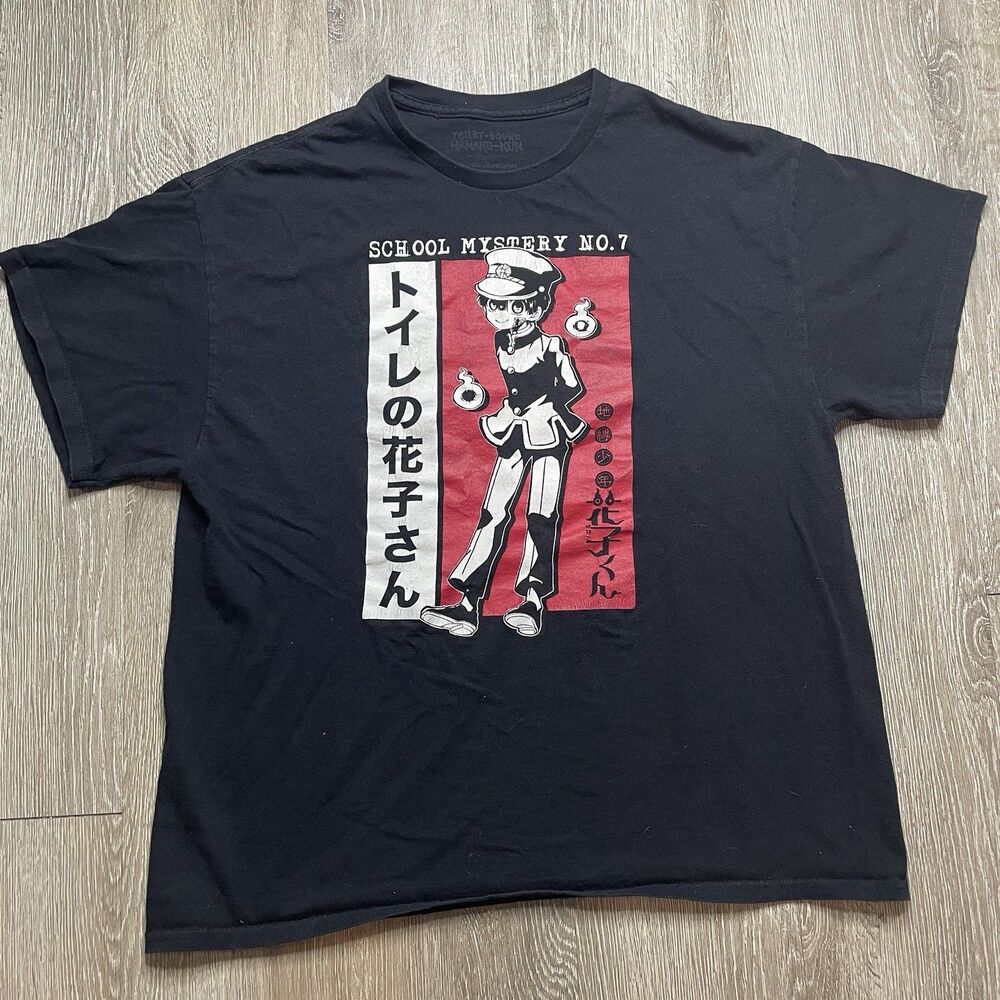 Toilet Bound Hanako Kun T-shirt Size XL Anime Manga Goodie Two Sleeves